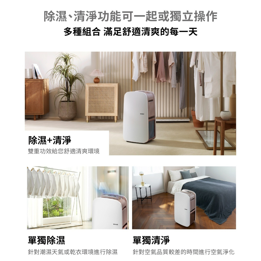 【⚡免運】WINIX🔥DX18L｜智能清淨除濕機📢譽的生活美食舖-細節圖7