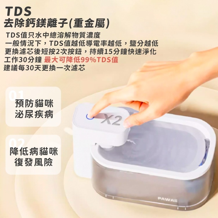 【⚡免運】PAWAii 怡爪🔥無線寵物飲水機📢譽的生活美食舖-細節圖4