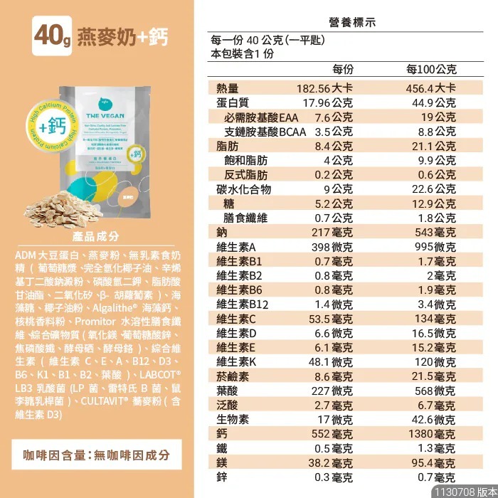 【⚡免運】THE VEGAN 樂維根🔥植物性分離大豆蛋白｜MIT台灣製造📢譽的生活美食舖【25/02/20】-規格圖11