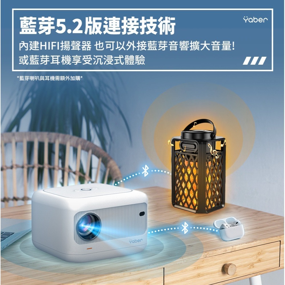 【⚡免運】YABER🔥青春投影機｜LIET版📢譽的生活美食舖【25/02/24】-細節圖7