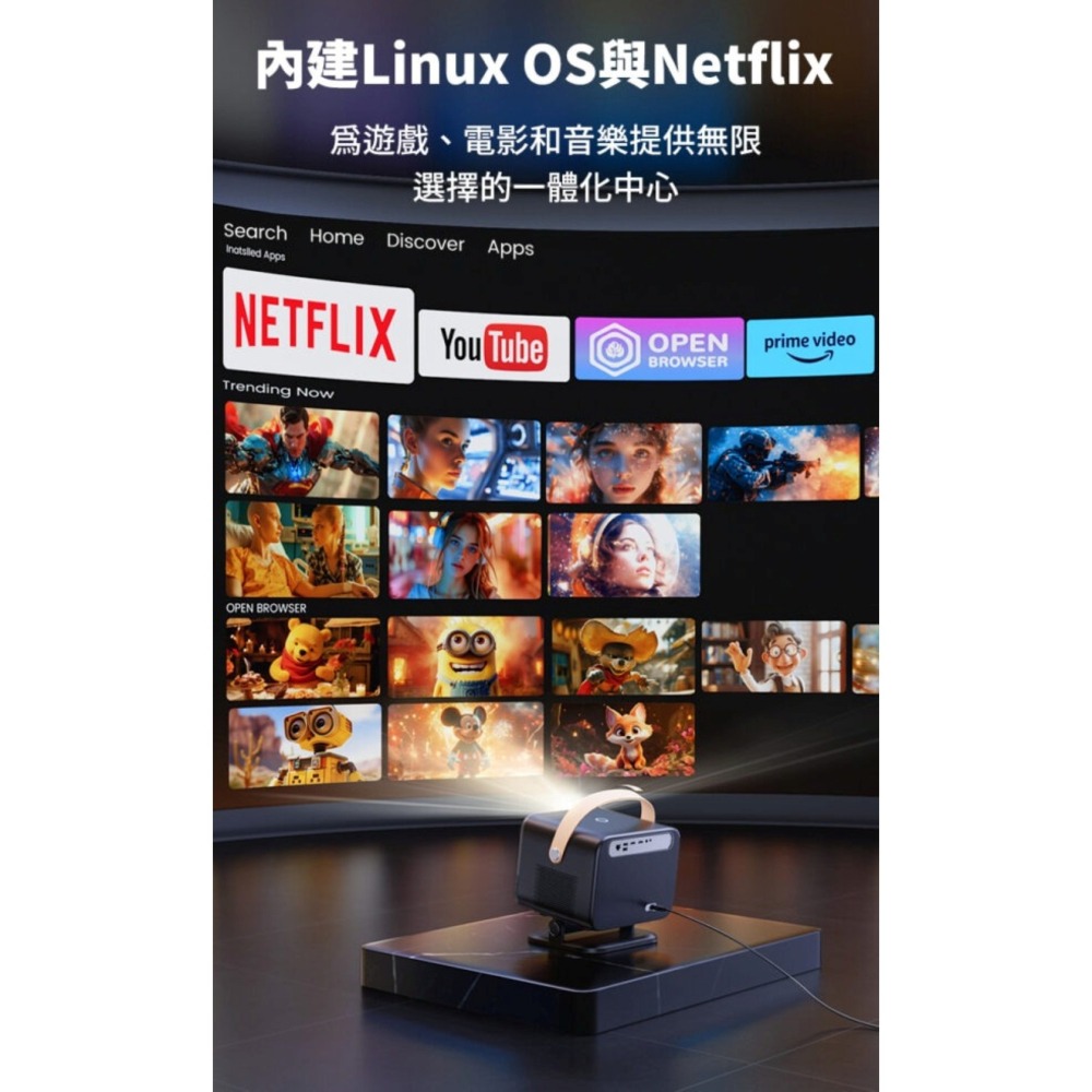 【⚡免運】LC YABER🔥U12｜黑豹聲臨投影機📢譽的生活美食舖【25/02/24】-細節圖4