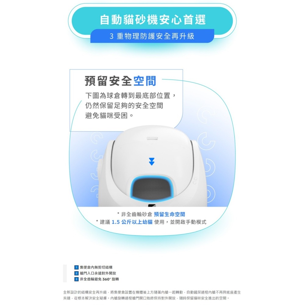 【⚡免運】CATLINK🔥S1 PRO｜智慧自動貓砂機📢譽的生活美食舖-細節圖5