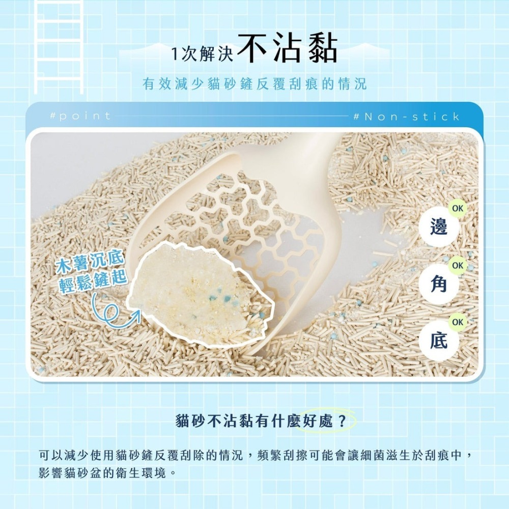 【免運】毛孩站起來🔥五吉貓🔸木薯科學貓砂｜多件優惠🔸除臭🔸速溶📢譽的生食舖【保證正品】【📌25/10】-細節圖4