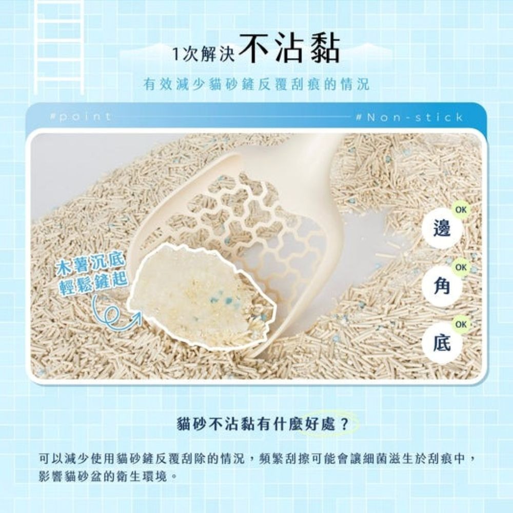 【會員優惠】毛孩站起來🔥五吉貓ｘ科學木薯貓砂｜增效吸水🔸全面除臭🔸乾燥除塵📢譽的生活美食舖 📌26/03-細節圖4