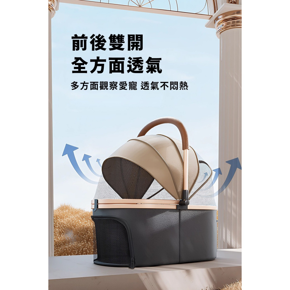 【免運】喵喵小窩🔥寵物折疊推車📢譽的生食舖【保證正品】【📌25/05/08】-細節圖4