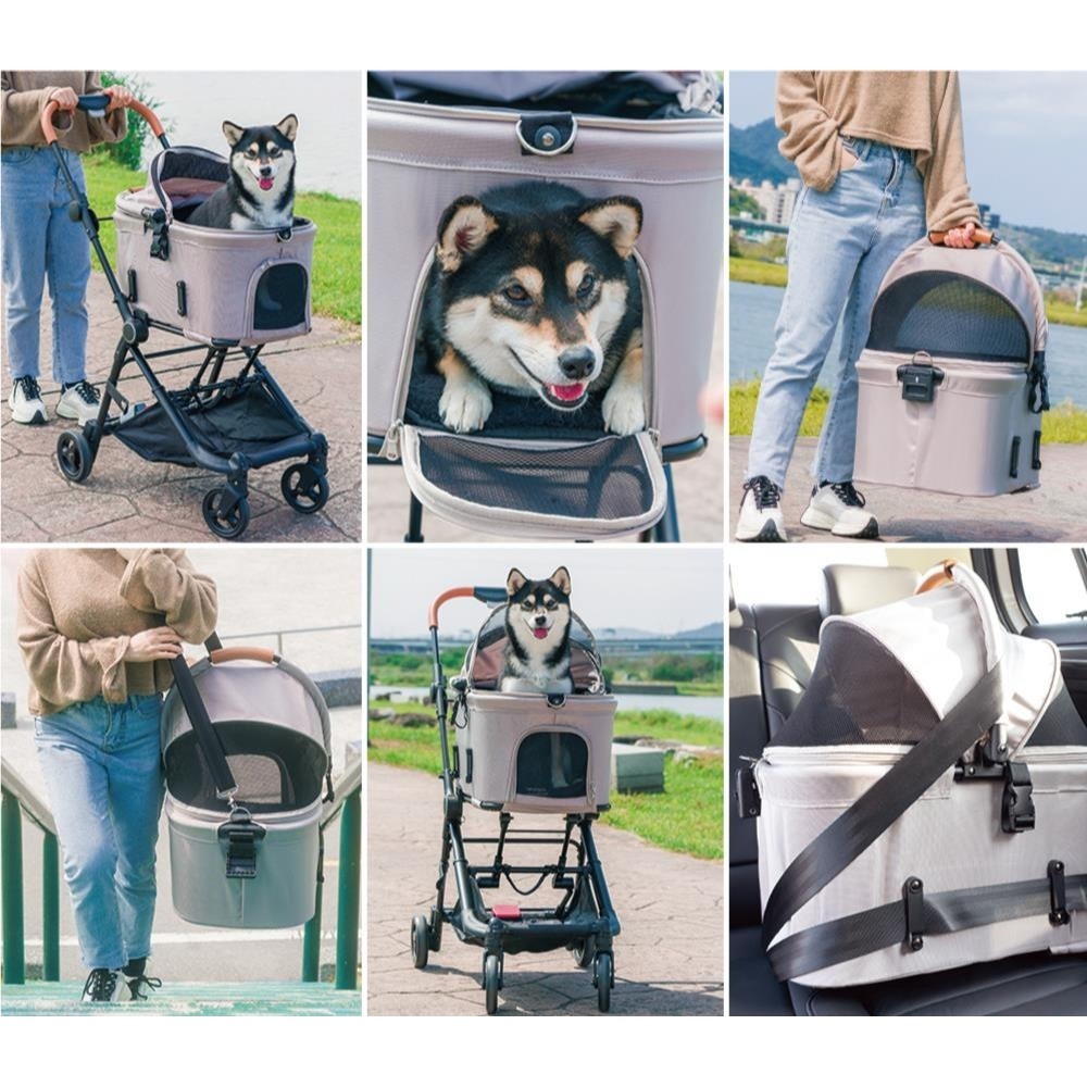【免運】Gen7Pets🔥4in1捷旅寵物推車📢譽的生食舖【保證正品】【📌25/05/18】-細節圖8