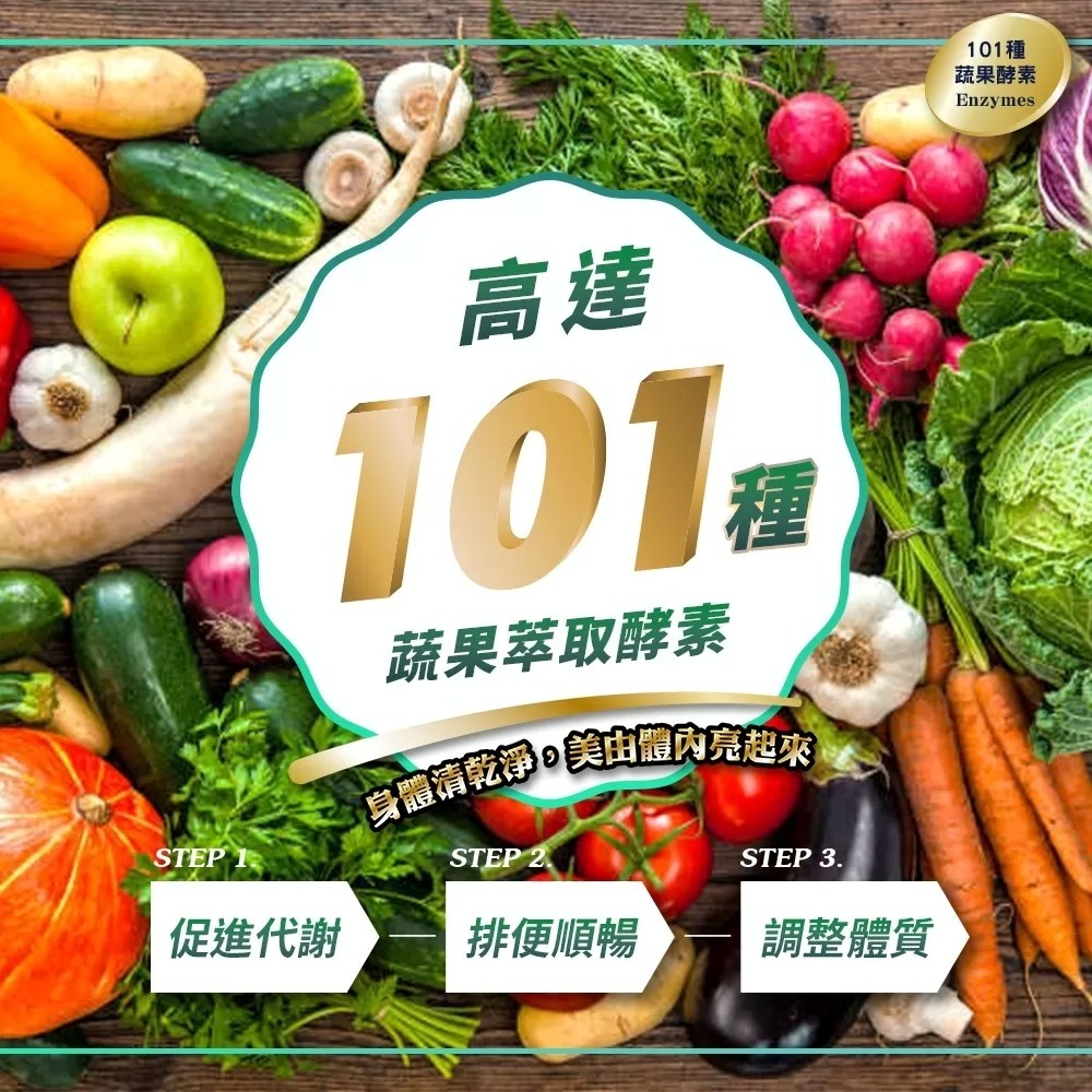 【免運】年方十八🔥酵母B群⨯101蔬果酵素📢譽的生食舖【保證正品】【📌25/06】-細節圖8
