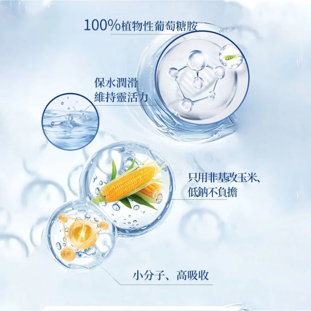 【免運】艾思維康🔥葡萄糖胺＋海藻鈣🔹素食｜葡萄糖胺、鈣、玻尿酸、MSM📢譽的生食舖【保證正品】【📌25/06】-細節圖3