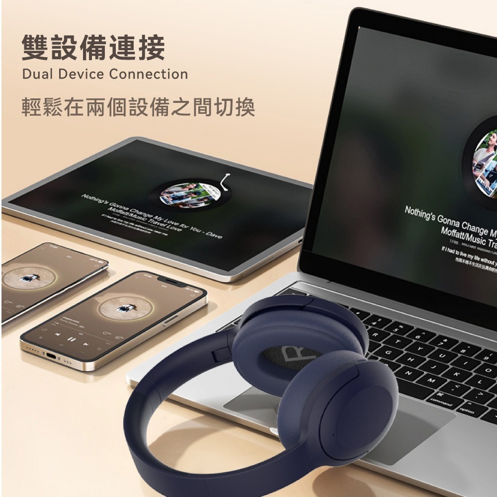 【免運】Sonic🔥ANC降噪耳罩式藍牙耳機｜多件優惠🔸Hi-Fi音質📢譽的生食舖【保證正品】【📌25/11】-細節圖6