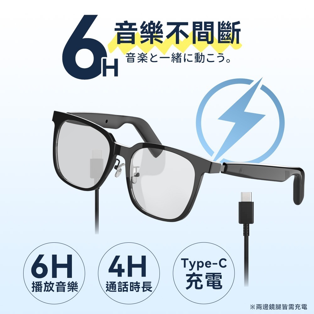 【免運】DTAudio🔥SG智慧眼鏡｜多件優惠🔸UV遮光🔸開放式喇叭📢譽的生食舖【保證正品】【📌25/11】-細節圖7