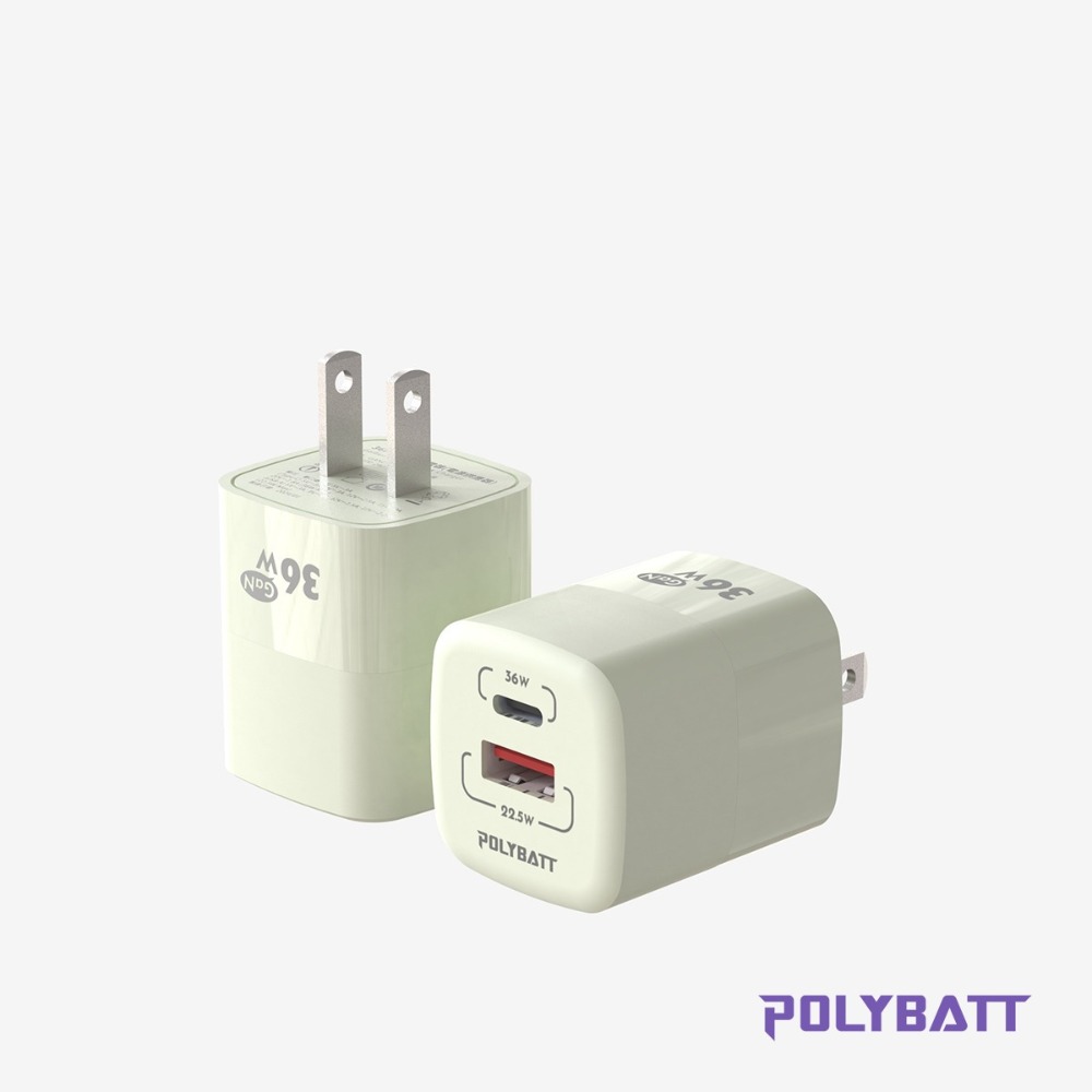 【免運】POLYBATT🔥氮化鎵旅行充電器｜36W🔸快充📢譽的生食舖【保證正品】【📌25/07】-規格圖10