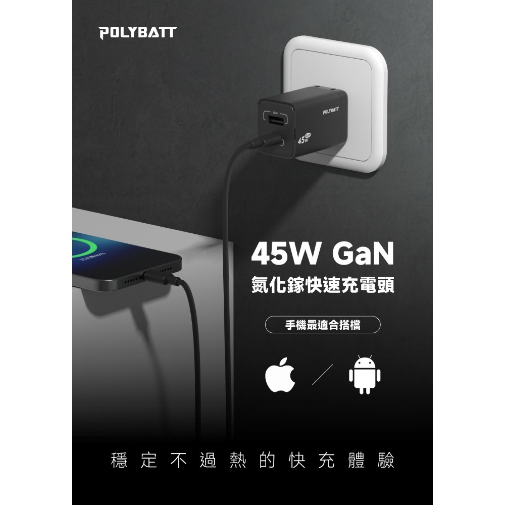 ⚡GaN12充電器｜黑色，會員：425