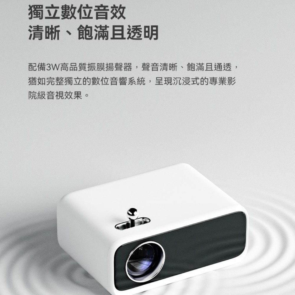 【免運】wanbo🔥MINI PRO 智慧投影機｜1080P🔸攜帶方便📢譽的生食舖【保證正品】【📌25/07】-細節圖6