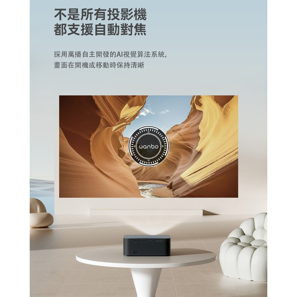 【免運】wanbo🔥X2 Max 智慧投影機｜自動對焦🔸1080P📢譽的生食舖【保證正品】【📌25/07】-細節圖3
