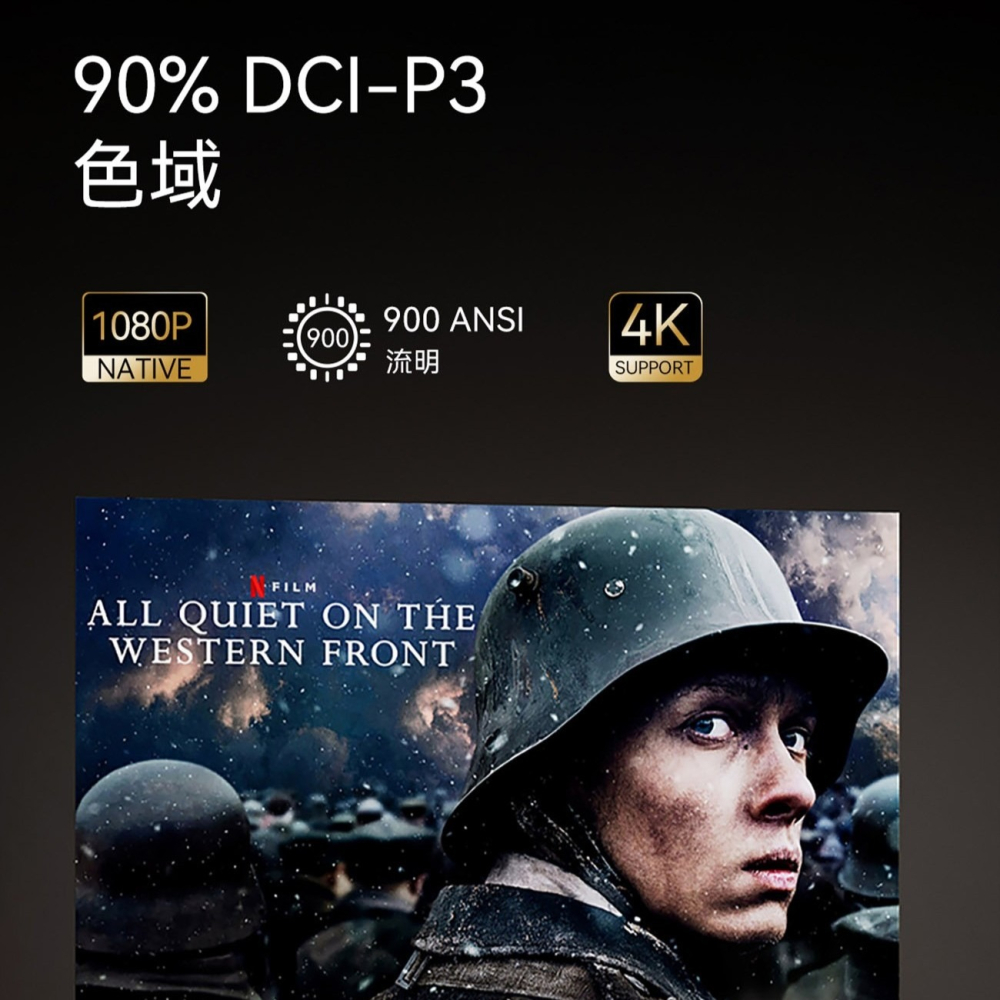 【免運】wanbo🔥MOZART 1 Pro 智慧投影機｜NETFLIX📢譽的生食舖【保證正品】【📌25/07】-細節圖4