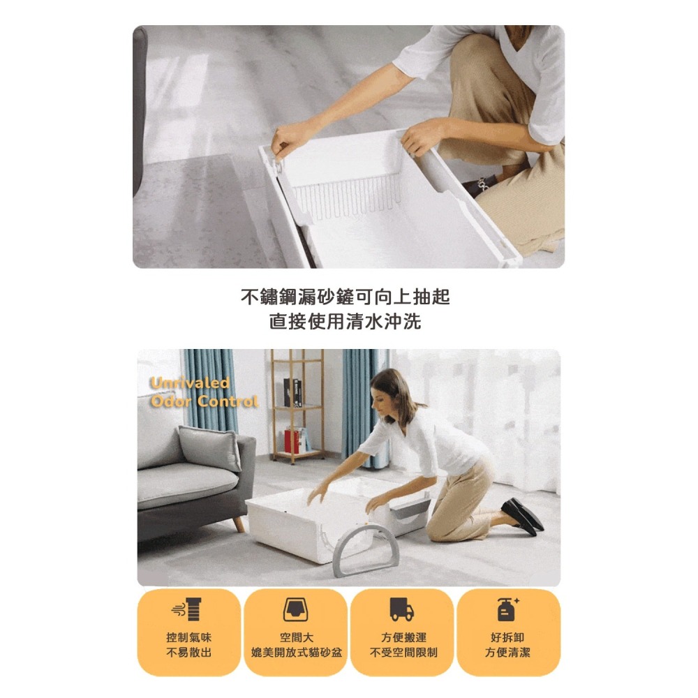 【免運】PETKO🔥密封式半自動貓砂盆｜免插電🔸半自動🔸密封式📢譽的生食舖【保證正品】【📌25/07】-細節圖9