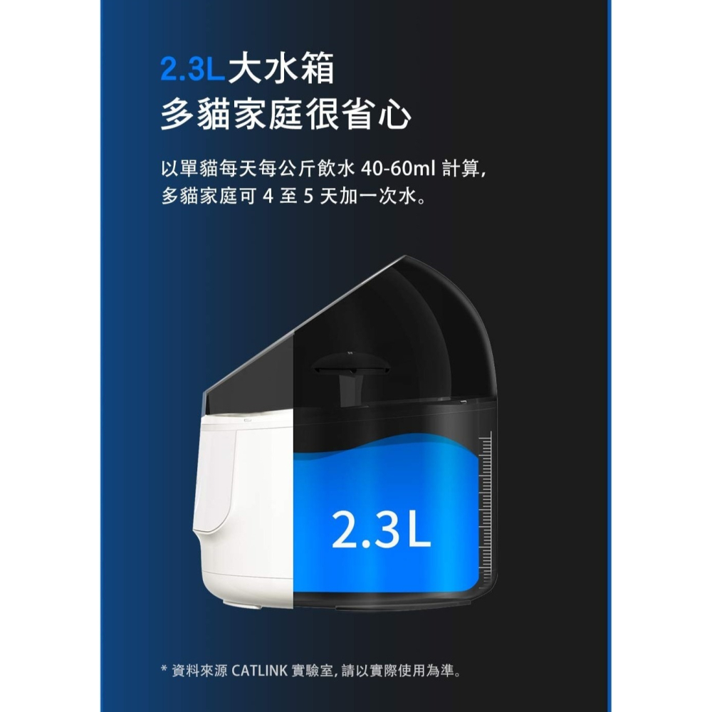 【免運】CATLINK🔥PURE PRO 陶瓷智慧飲水機｜多貓識別📢譽的生食舖【保證正品】【📌25/08】-細節圖5