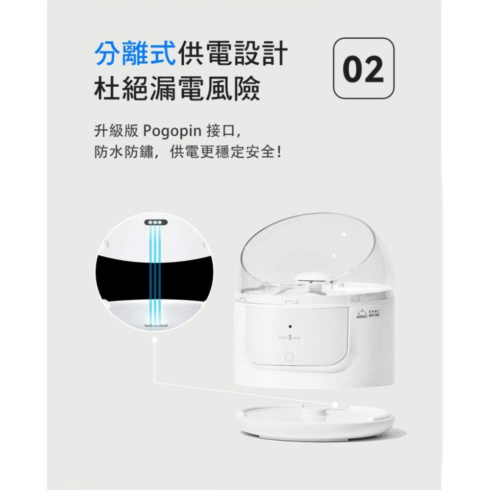 【免運】CATLINK🔥PURE PRO 陶瓷智慧飲水機｜多貓識別📢譽的生食舖【保證正品】【📌25/08】-細節圖9