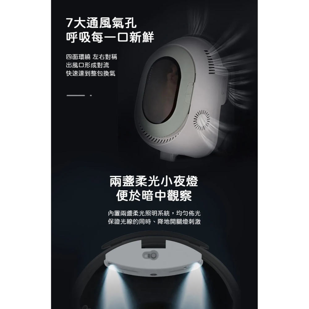 【免運】Petko🔥多功能拉桿外出包｜冷霧降溫🔸負離子除臭🔸照明系統📢譽的生食舖【保證正品】【📌25/08】-細節圖4