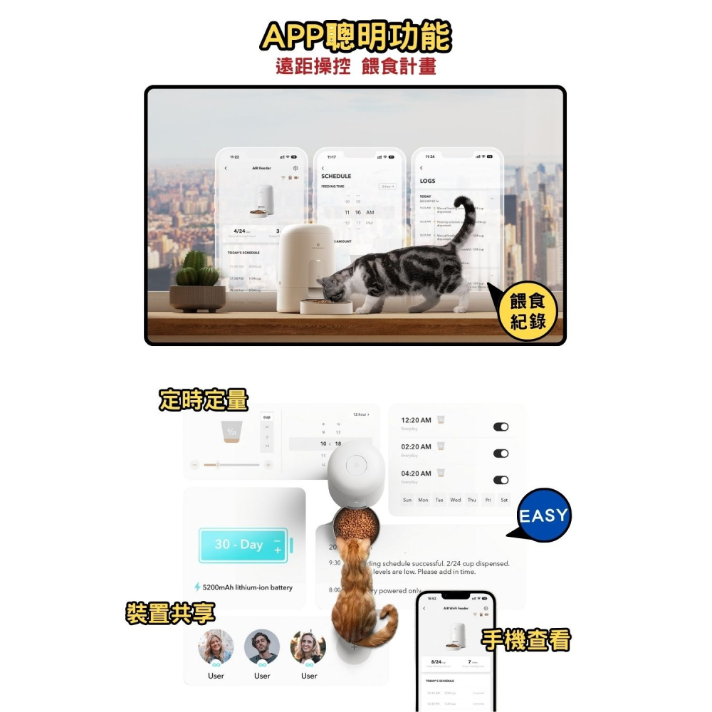 【免運】PETLIBRO🔥Air 餵食器【WI-FI版】｜APP操作🔸📢譽的生食舖【保證正品】【📌25/08】-細節圖3