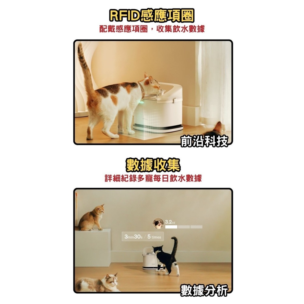 【免運】PETLIBRO🔥RFID 專寵飲水機｜APP監控🔸過濾🔸識別📢譽的生食舖【保證正品】【📌25/08】-細節圖4