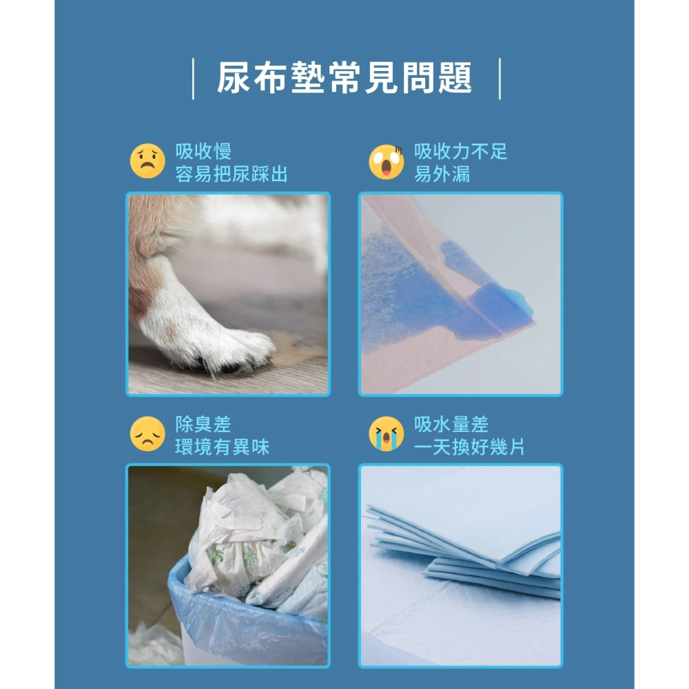 【免運】汪喵星球🔥3D蜂巢瞬吸除臭尿布墊｜多件優惠📢譽的生食舖【保證正品】【📌25/08】-細節圖2