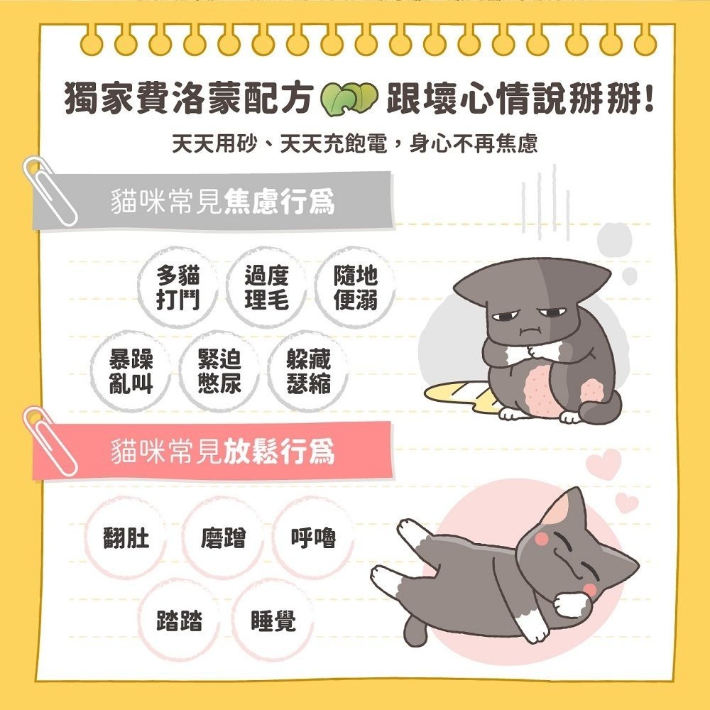 【免運】怪獸部落🔥費洛蒙快樂貓砂｜多件優惠🔸豆腐砂🔸礦砂【📢譽的生食舖【保證正品】【📌25/08】-細節圖3