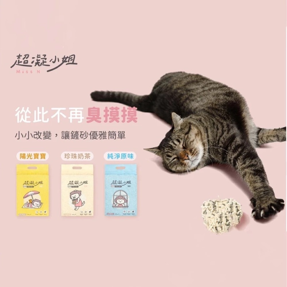 【免運】超凝小姐🔥益生菌除臭豆腐砂｜多件優惠🔸原味🔸森林🔸抹茶📢譽的生食舖【保證正品】【📌25/08】-細節圖10