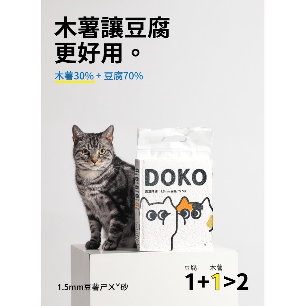 【免運】DOKO 速凝阿姨🔥1.5mm豆薯砂｜多件優惠🔸除臭🔸瞬吸📢譽的生食舖【保證正品】【📌25/08】-規格圖11