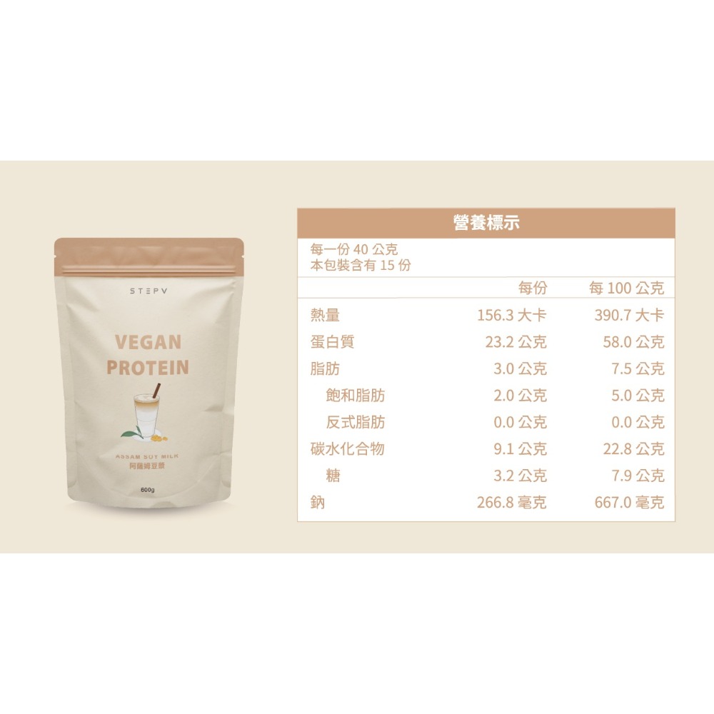 ⚡阿薩姆豆漿風味｜600克