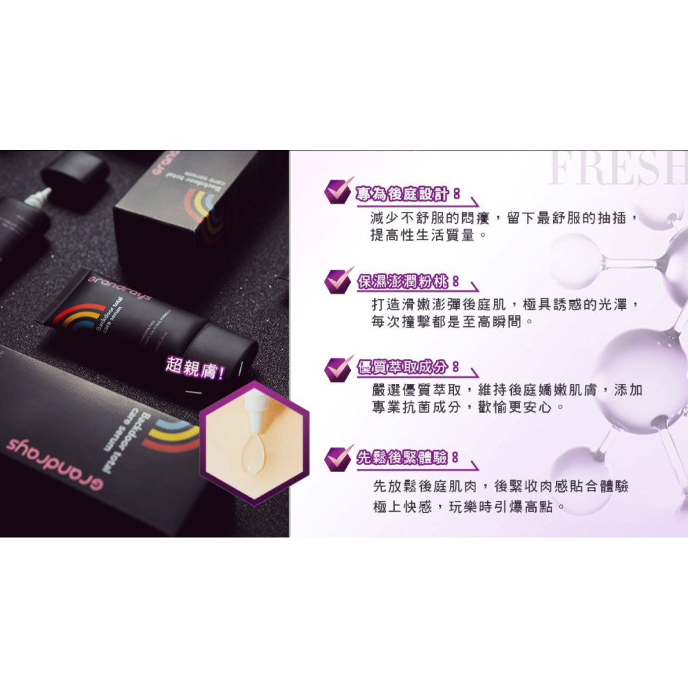 【免運】GRANDRAYS🔥後庭全能保養精華｜多件優惠🔸抗菌🔸保濕📢譽的生食舖【保證正品】【📌25/10】-細節圖3