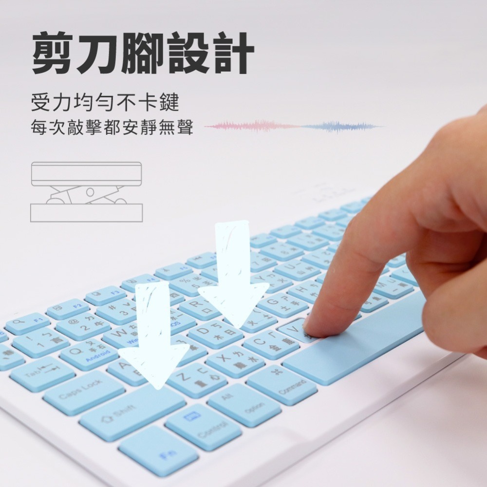 【免運】DTAudio🔥輕巧無線鍵盤｜多件優惠🔸藍牙無線🔸注音倉頡📢譽的生食舖【保證正品】【📌25/10】-細節圖4