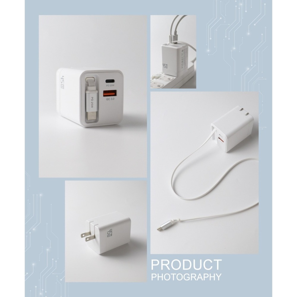 【免運】DTAudio🔥CHRE 45W伸縮快充頭｜多件優惠🔸設備同時充📢譽的生食舖【保證正品】【📌25/10】-細節圖10