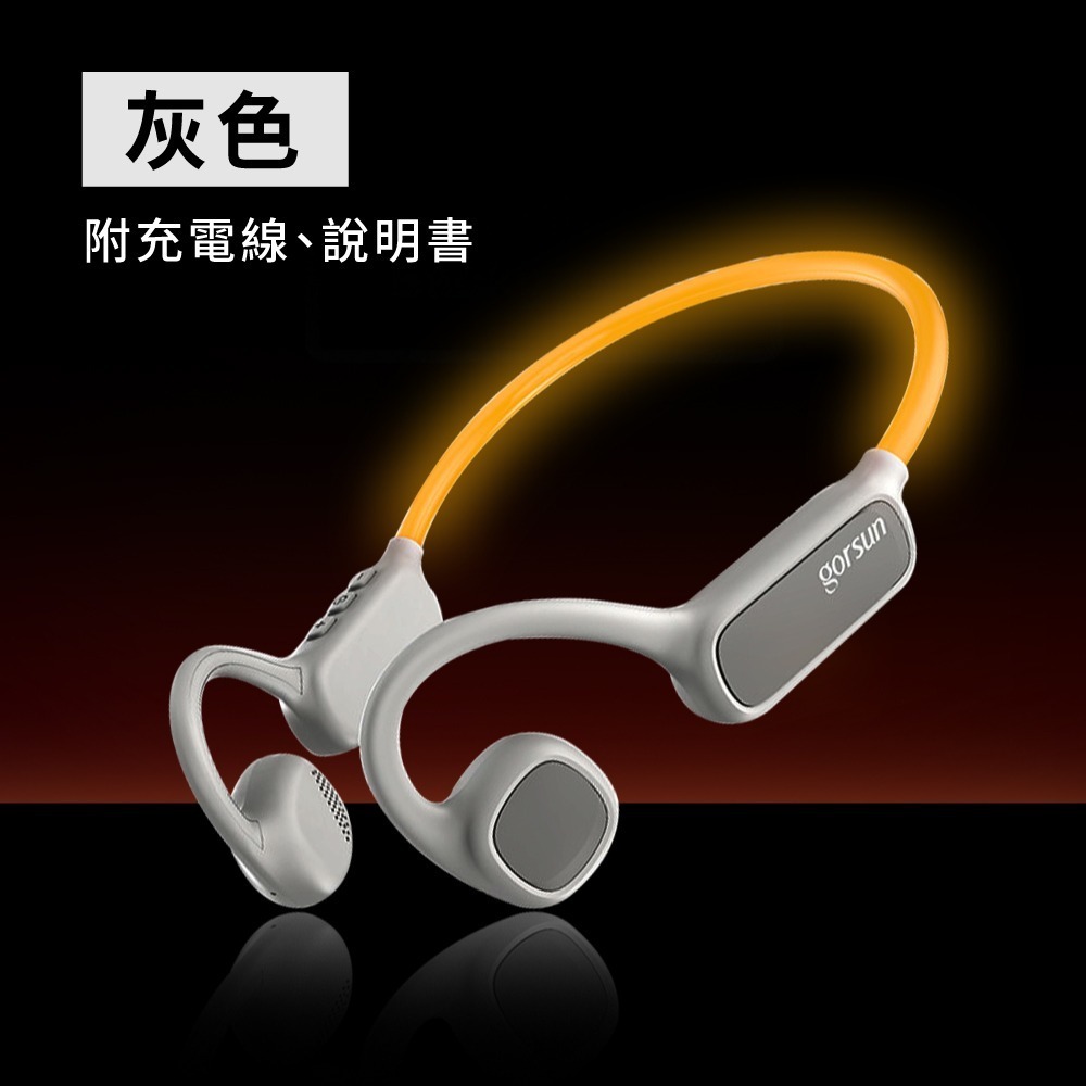 ✅W2 勁光氣傳導耳機｜灰色