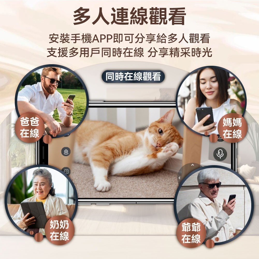 【免運】DTAudio🔥2K雙鏡頭WIIFI攝影機｜多件優惠🔸手機監控📢譽的生食舖【保證正品】【📌25/10】-細節圖11