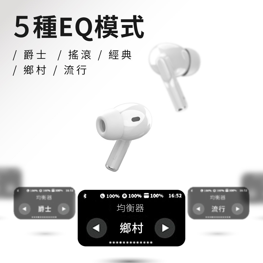 【免運】DTAudio🔥Air9 全彩觸控藍牙耳機｜多件優惠🔸主動降噪📢譽的生食舖【保證正品】【📌25/11】-細節圖5