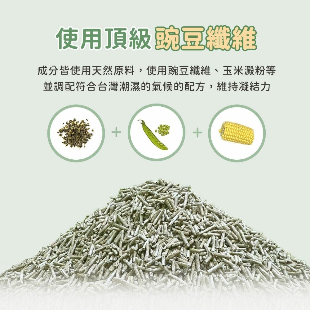 【免運】喵喵小窩🔥純天然除臭豆腐貓砂｜多件優惠🔸日式煎茶🔸伯爵紅茶📢譽的生食舖【保證正品】【📌25/11】-細節圖4