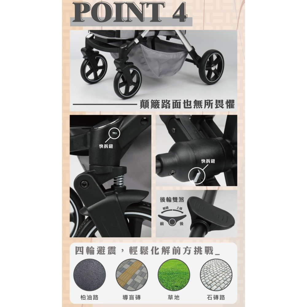 【會員優惠】JPW🔥Coody dual 雙層分離式寵物推車｜耐重車架🔸可分離式📢譽的生活美食舖📌25/12-細節圖5