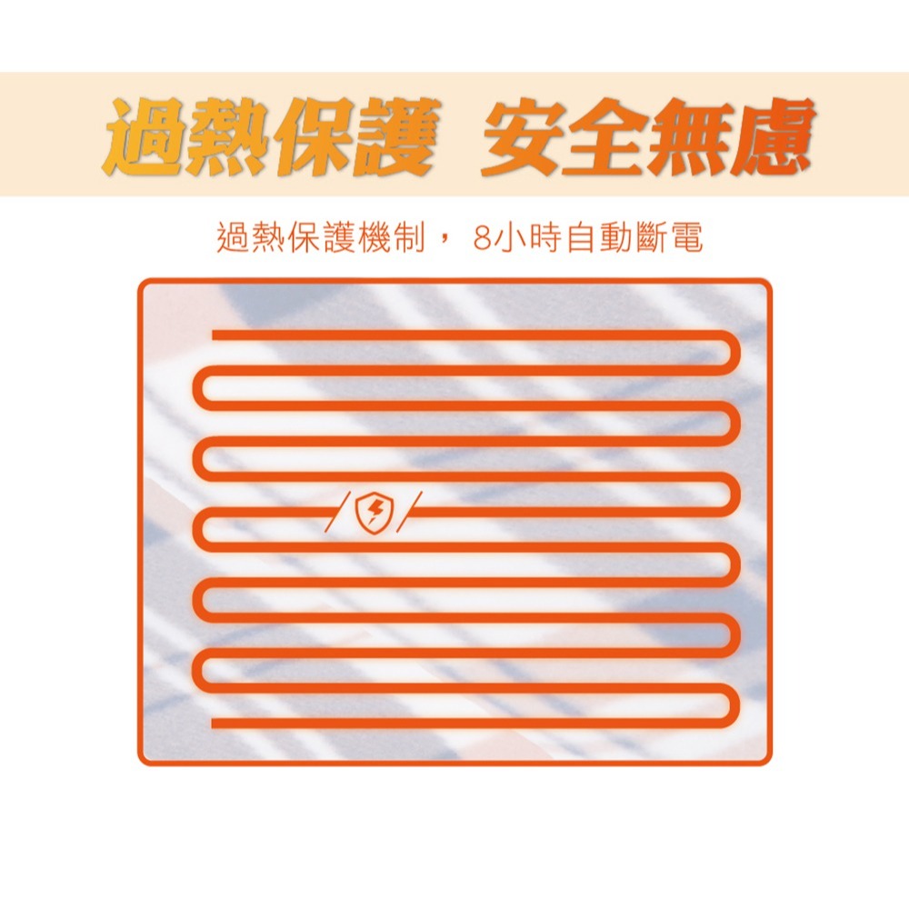 【會員優惠】HERAN 禾聯🔥法蘭絨雙人電熱毯｜恆溫溫控🔸斷電保護🔸洗衣機清洗📢譽的生活美食舖📌25/12-細節圖3