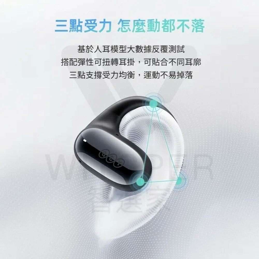 【會員優惠】QCY🔥Crossky GTR2ｘ開放式真無線運動藍牙耳機｜通話降噪📢譽的生活美食舖📌25/12-細節圖4