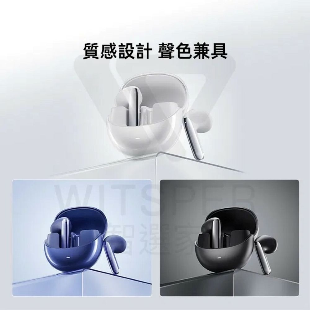 🎧半入耳式降噪真無線藍牙耳機｜白色