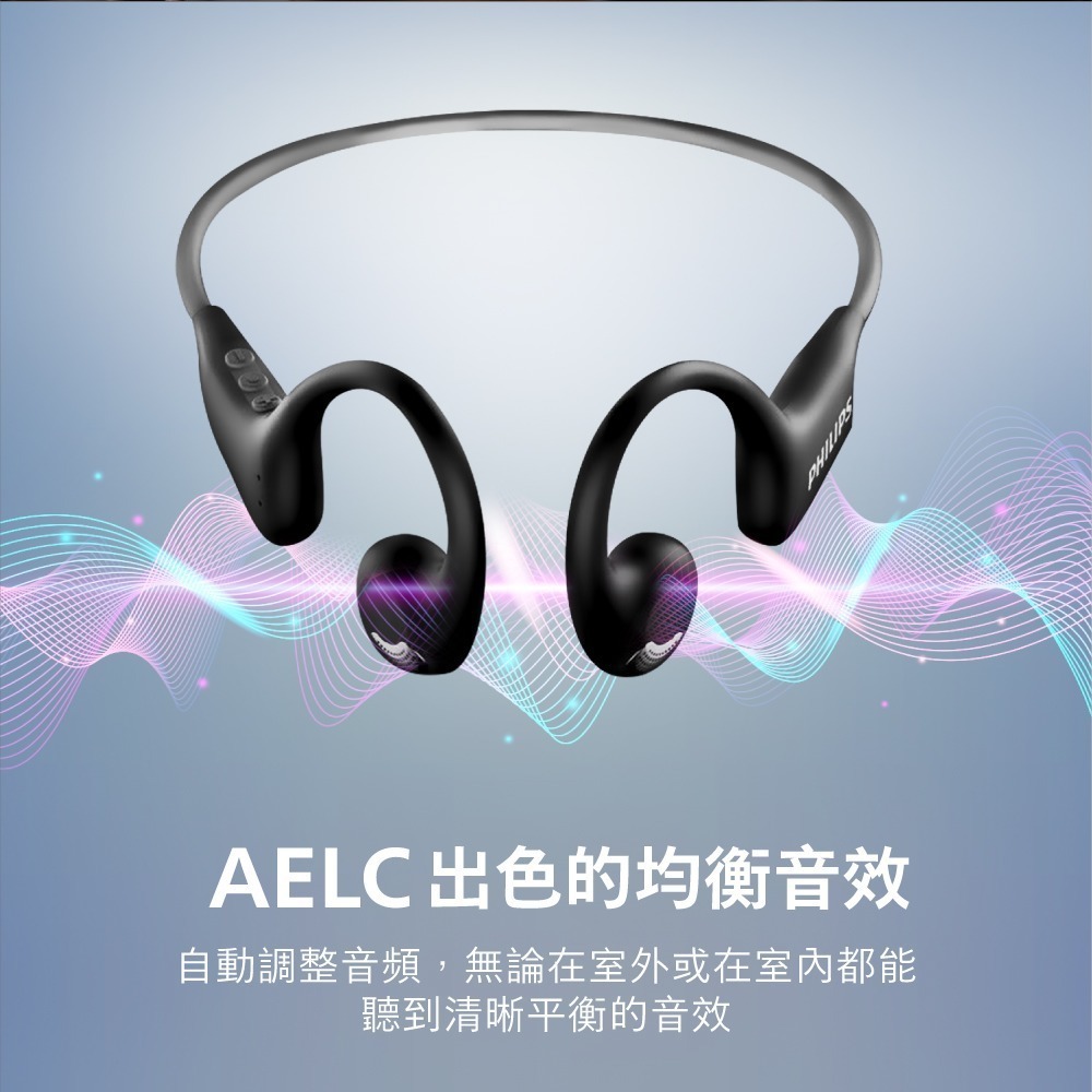 【會員優惠】PHILIPS🔥TAA1708ｘ氣傳導開放式運動耳掛藍牙耳機｜IPX4📢譽的生活美食舖📌25/12-細節圖2