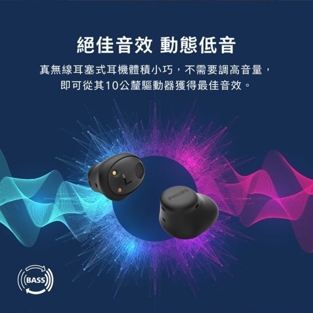 【會員優惠】PHILIPS🔥TAT2149ｘ睡眠舒適型AI通話降噪藍牙耳機｜IPX4📢譽的生活美食舖📌25/12-細節圖3