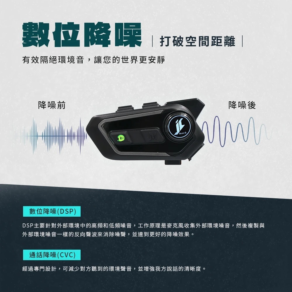 【會員優惠】PHILO 飛樂🔥Jazz6ｘ全混音多人對講安全帽藍牙耳機｜IP65📢譽的生活美食舖📌26/01-細節圖6