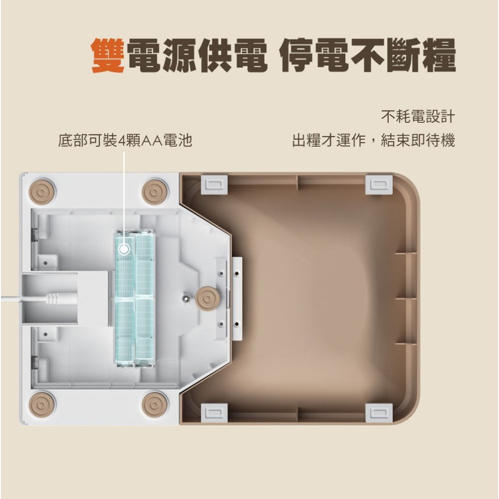 【會員優惠】PetSnowy🔥SNOW+ 寵物智能餵食器｜APP🔸雙供電🔸多重防潮📢譽的生活美食舖 📌2602-細節圖3