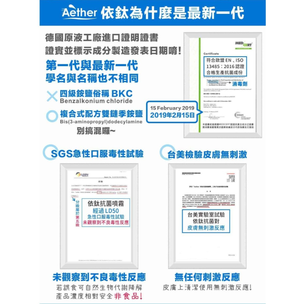 【會員優惠】Aether 依鈦抗菌專家🔥居家防護噴霧｜抗菌力🔸醫療級🔸七天保護📢譽的生活美食舖 📌26/02-細節圖7