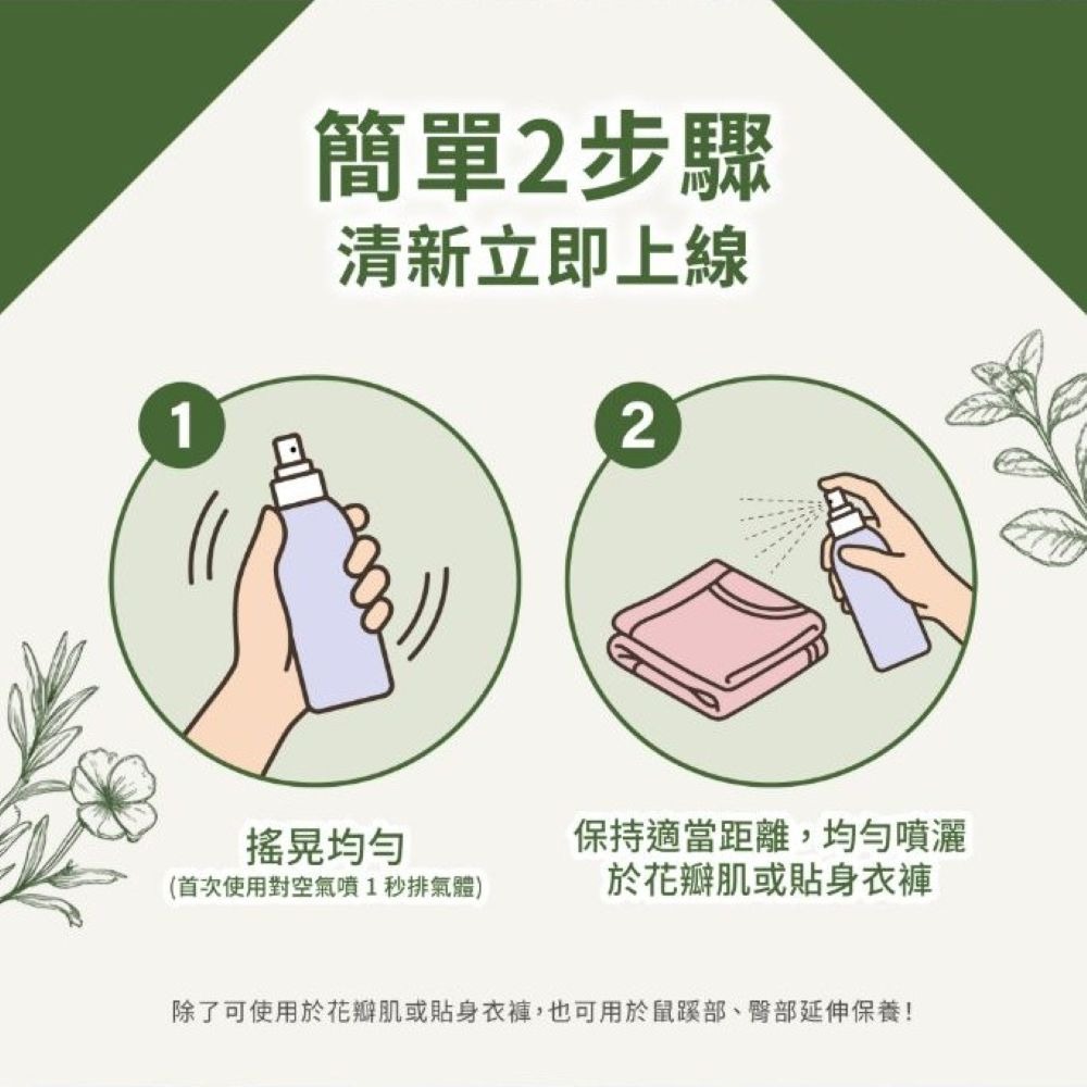 【會員優惠】GRANDRAYS🔥私密清新乾爽噴霧｜草本防護🔸緩解異味🔸複方精油📢譽的生活美食舖📌26/04-細節圖7