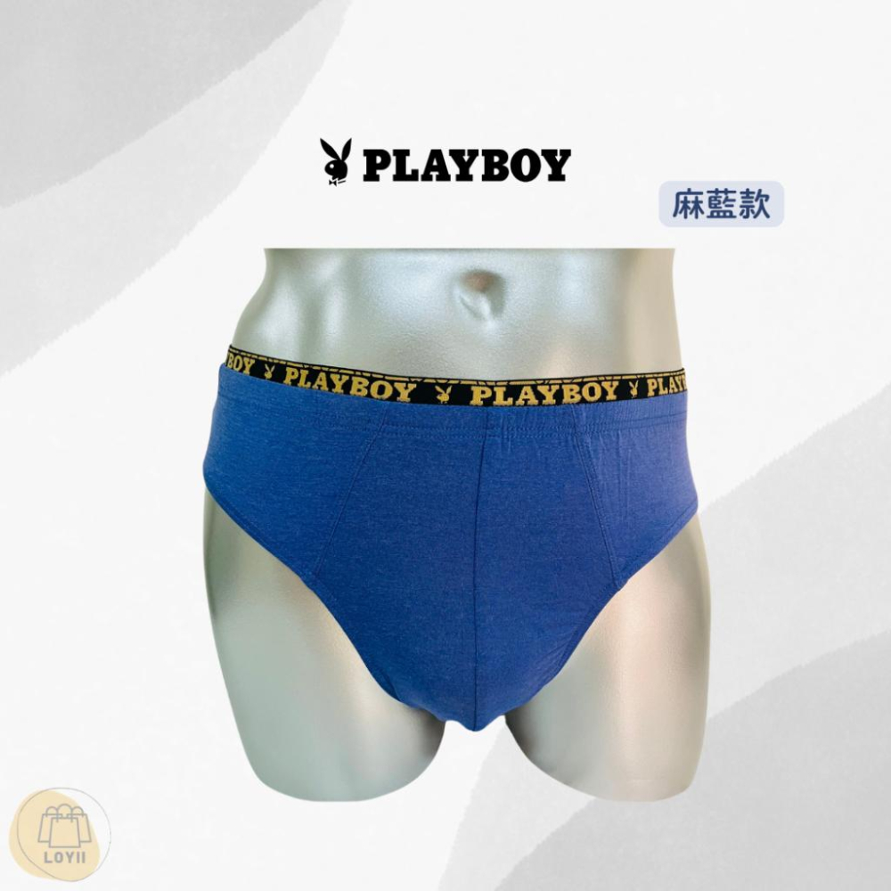 免運現貨秒出 PLAY BOY男內褲 錦帶彩絲三角褲｛樂藝 LOYII｝-細節圖3