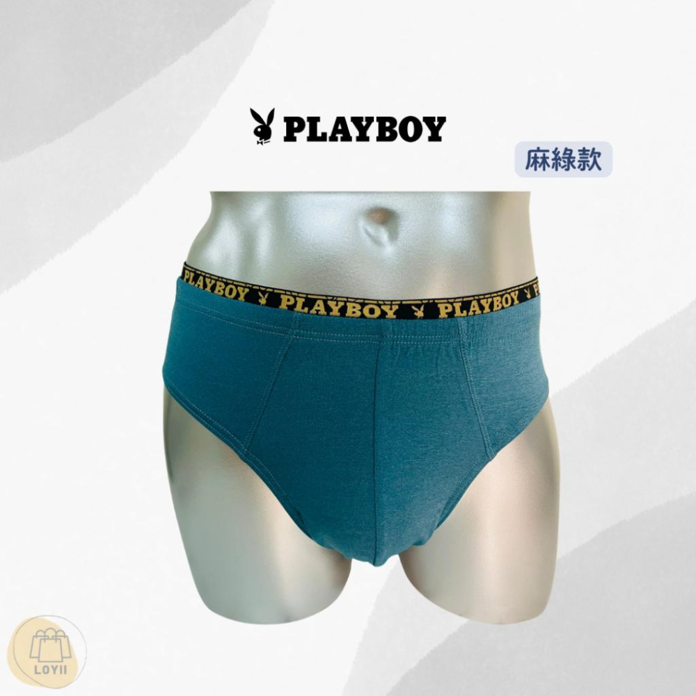 免運現貨秒出 PLAY BOY男內褲 錦帶彩絲三角褲｛樂藝 LOYII｝-細節圖4