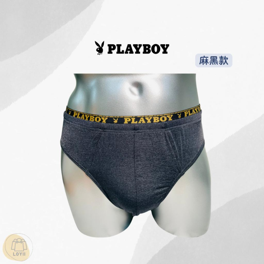 免運現貨秒出 PLAY BOY男內褲 錦帶彩絲三角褲｛樂藝 LOYII｝-細節圖5